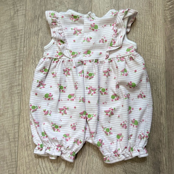 Kissy Kissy Watermelon Bubble Romper Sz 0-3 Mo - Picture 7 of 10